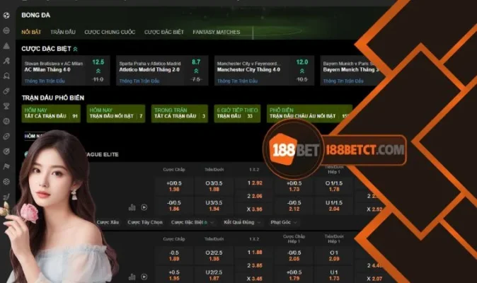 Cược bóng đá là gì? Dưới đây là ba lý do để bạn tham gia trải nghiệm tại 188Bet.