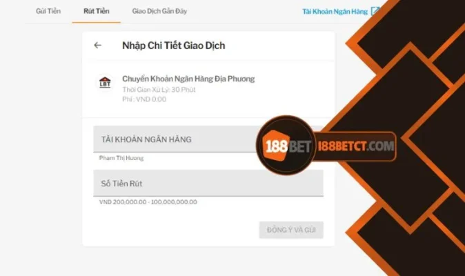 Gửi tiền vào 188Bet online cực nhanh chóng chỉ với 3 bước đơn giản, cùng xem ngay nhé!